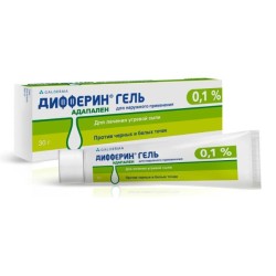 Дифферин, гель для наружного применения 0.1% 30 г 1 шт